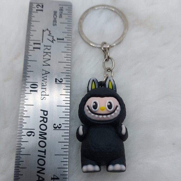 2/$19 Labubu Zimomo black keychain - Picture 4 of 7